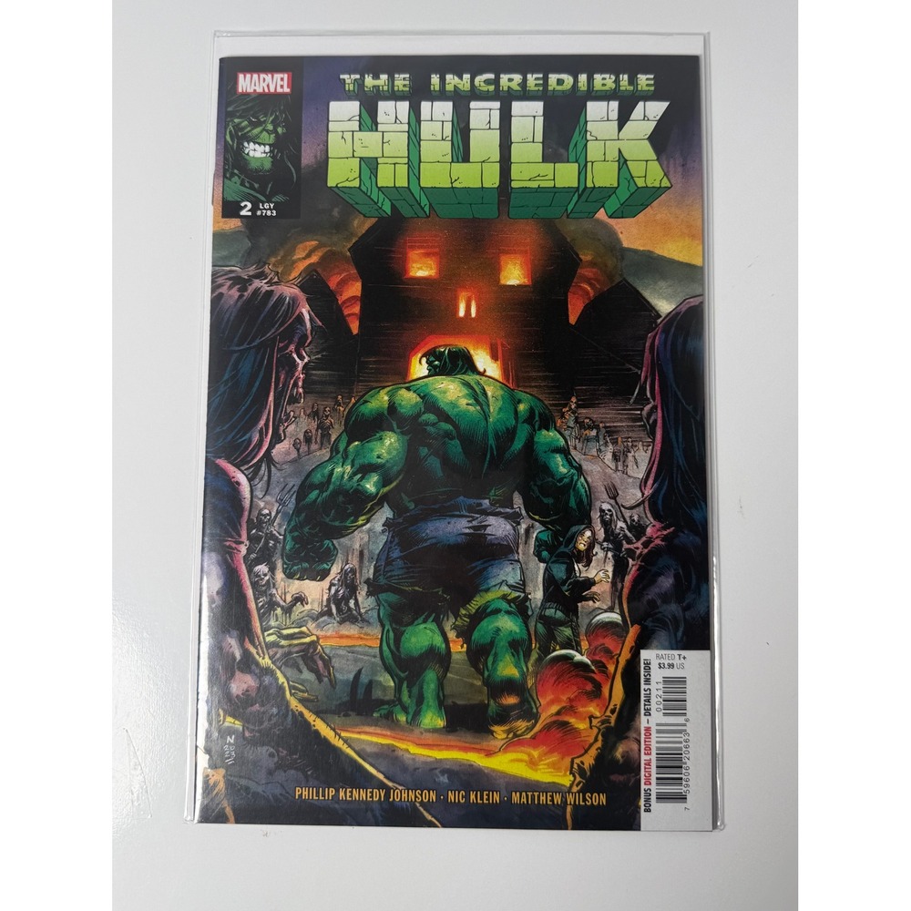 Marvel The Incredible Hulk 2 LGY 783 Phillip Kennedy Johnson Nic Klein 2023